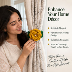 Rose Curtain Holder (Pack of 2) thumbnail 6