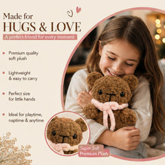 Theo the Small Chocolaty Brown Bear thumbnail 2