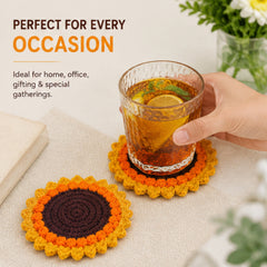 3d Sunflower Coaster (Pack of 2) thumbnail 3