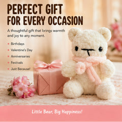 Lumi the Small Creamy White Bear thumbnail 4