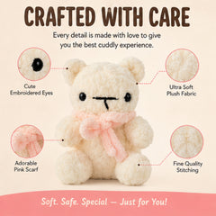 Lumi the Small Creamy White Bear thumbnail 2