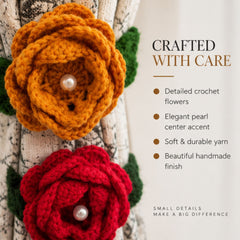 Rose Curtain Holder (Pack of 2) thumbnail 2