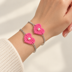 Heart bracelet (pack of 2) (in same color or mix and match color) thumbnail 2
