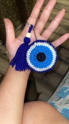 Evil Eye bag charm and keychain thumbnail 1
