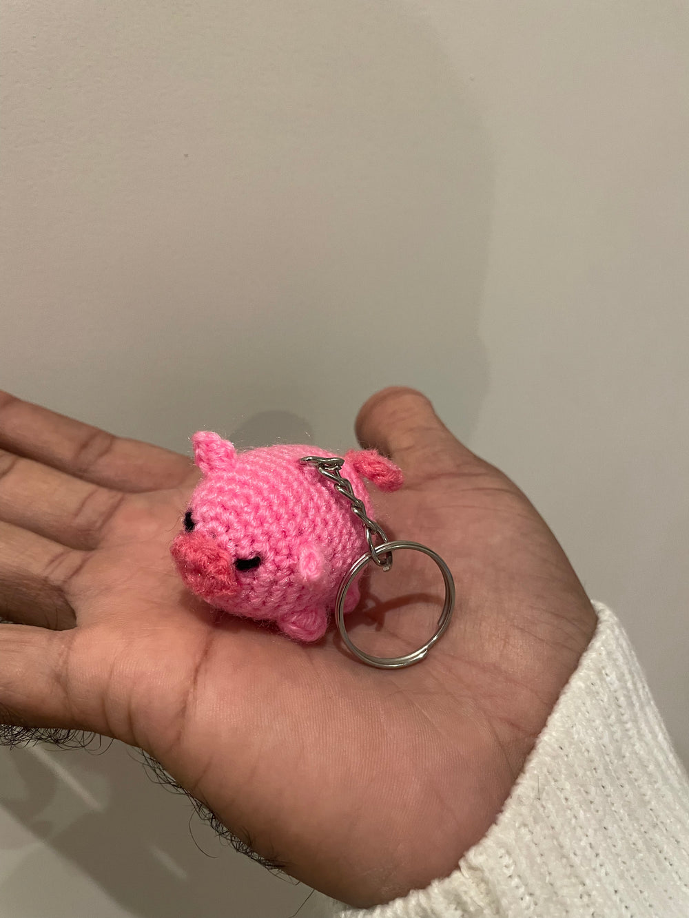 Snouty the Pig Pal bag charm and key chain
