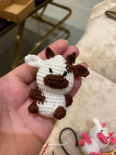 Choco the chocolaty cow Bag charm and key chain thumbnail 1